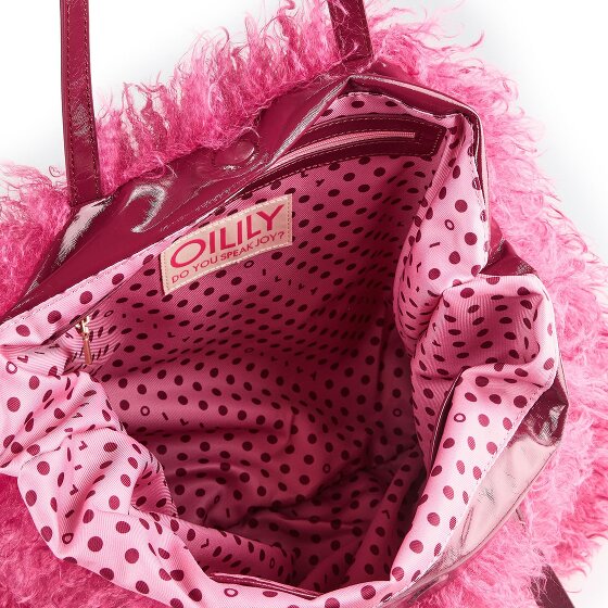 Oilily Long Fur Shopper Tas 36 cm