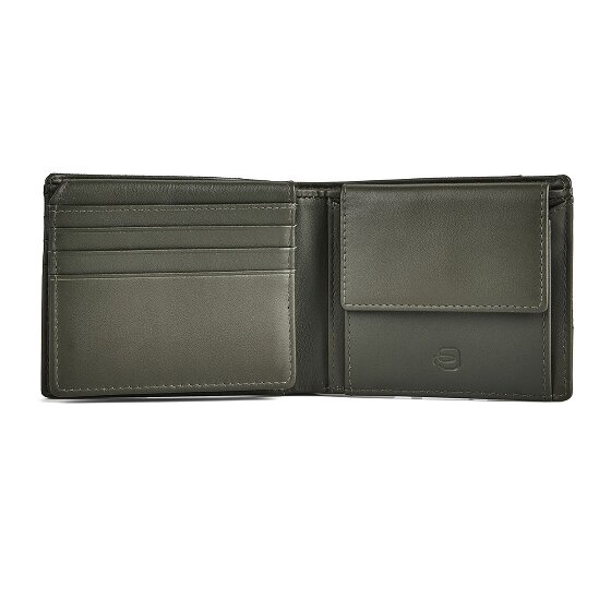 Piquadro Sync Portemonnee RFID-bescherming Leder 11 cm