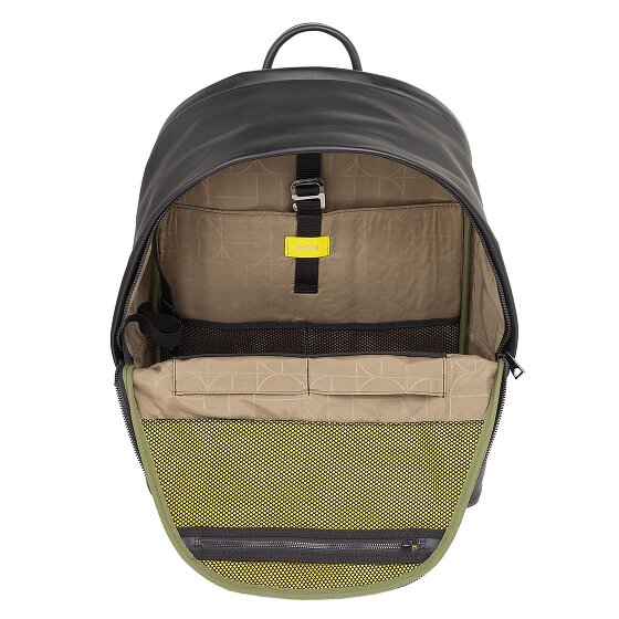 DuDu Casablanca Dagrugzak Leer 40 cm Laptop compartiment