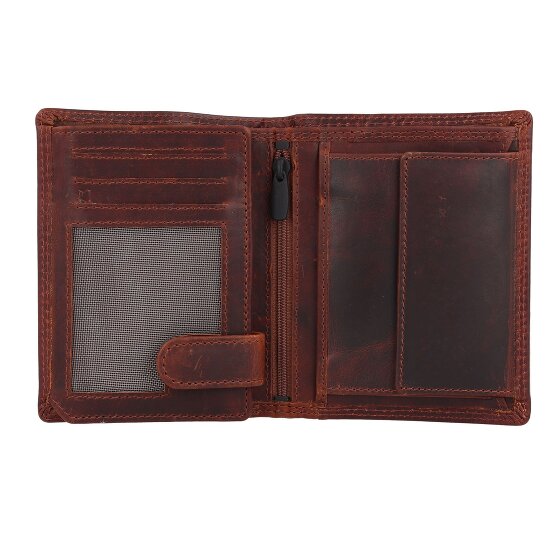 Jack Kinsky Monterey Portemonnee RFID-bescherming Leer 10.5 cm