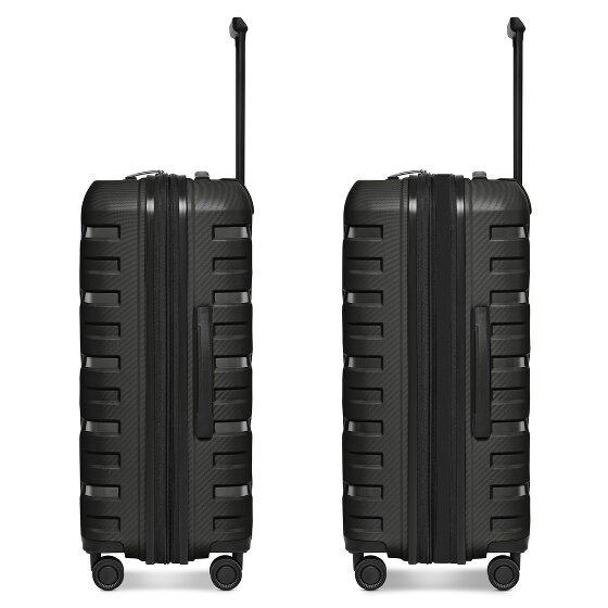 Smartbox Edition 01 4 wielen Kofferset 3-delig met uitbreidingsplooi