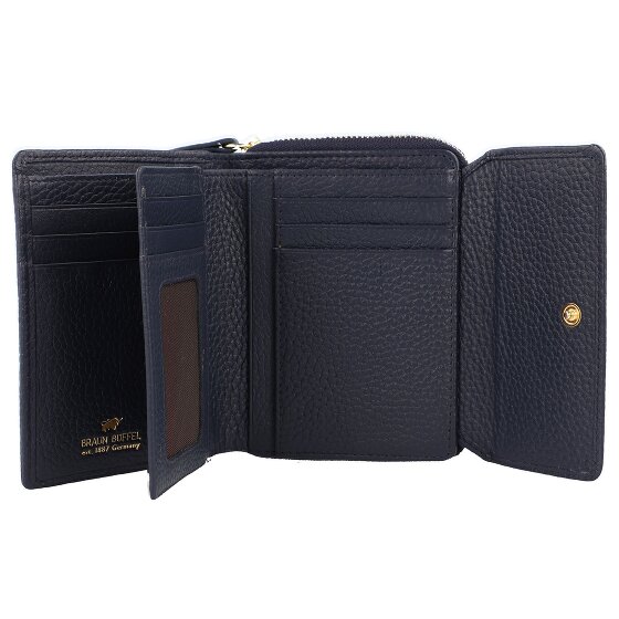Braun Büffel Asti Portemonnee RFID-bescherming Leder 12 cm