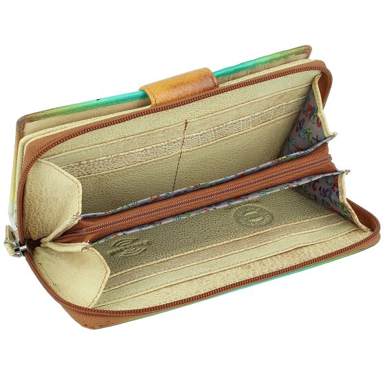Greenland Nature Art+Craft Portemonnee RFID Leer 20 cm