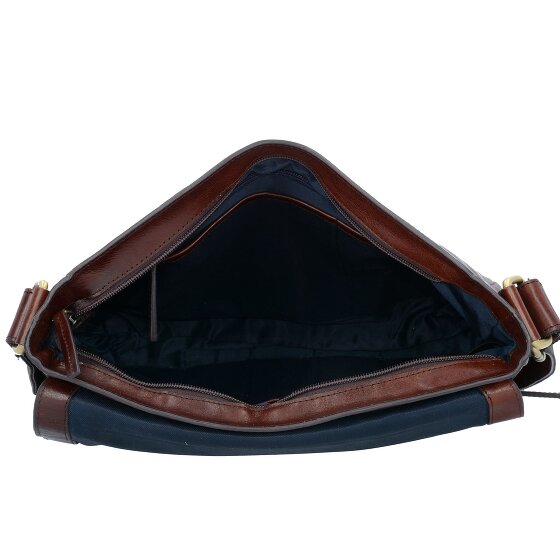 Leonhard Heyden Cambridge Messenger Leder 32 cm Laptopcompartiment