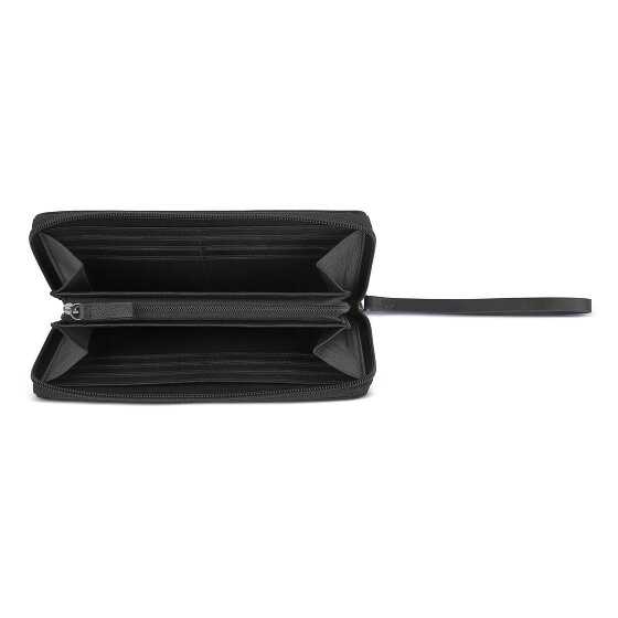 bugatti Black Magic Portemonnee RFID-bescherming Leer 19 cm bugatti Black Magic Portemonnee RFID-bescherming Leer 19 cm