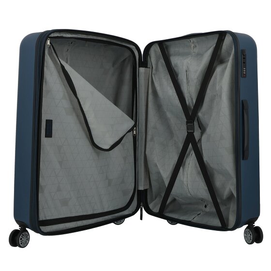 Gabol Future Plus 4 wielen Trolley 74 cm met uitbreidingsplooi
