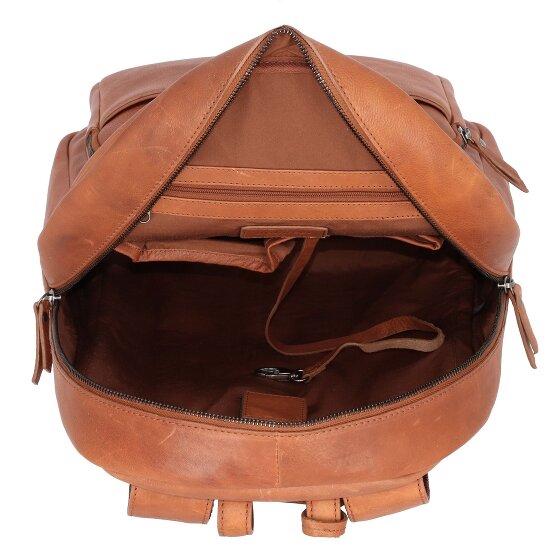 Burkely Antique Avery Dagrugzak Leer 42 cm Laptop compartiment