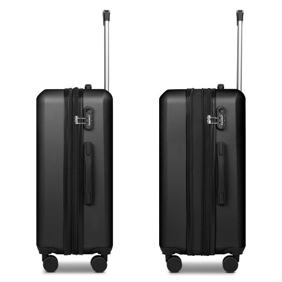 Check.In Paradise 2.0 4 wielen Kofferset 3-delig met uitbreidingsplooi Check.In Paradise 2.0 4 wielen Kofferset 3-delig met uitbreidingsplooi