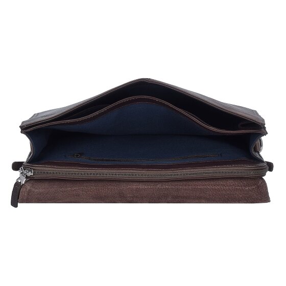 Harold's Country Briefcase 37 cm laptop compartiment