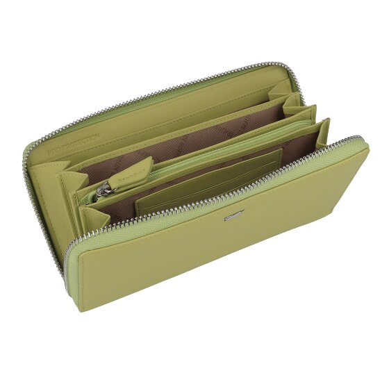Braun Büffel Joy Portemonnee RFID-bescherming Leer 19 cm