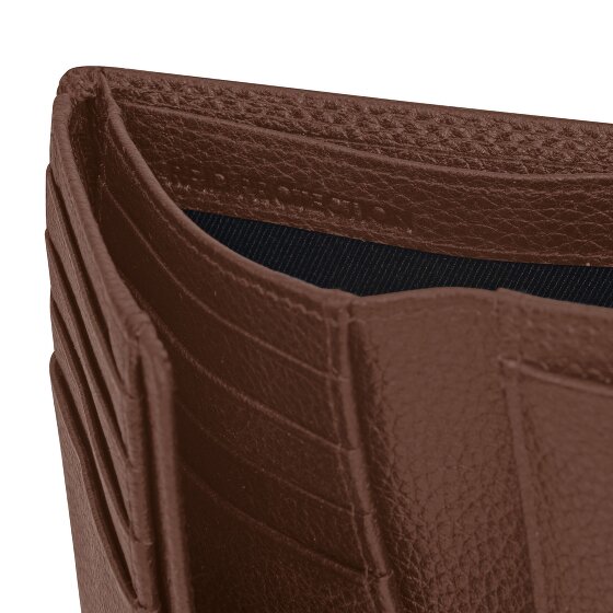 Redolz Leather Essentials HF portemonnee RFID leer 9,5 cm uitklapbaar