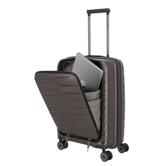 Travelite Air Base 4 wielen Cabinewagen 55 cm Laptop compartiment