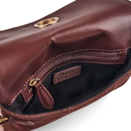 PINKO Love Soft Clutch Leder 20 cm