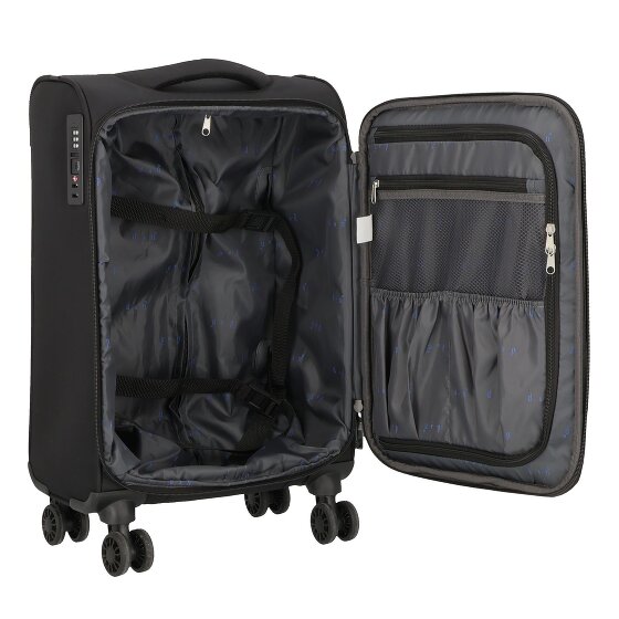 d&n Travel Line 9504 4 wielen Cabinewagen S 55 cm