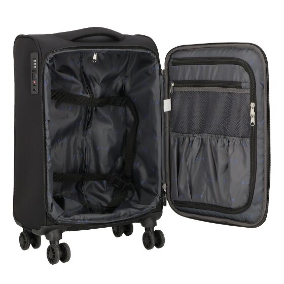 d&n Travel Line 9504 4 wielen Cabinewagen S 55 cm