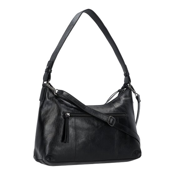 Burkely Creased Crystal Schoudertas Leer 31 cm