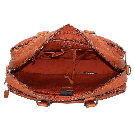 Burkely Antieke Avery aktetas Leer 40 cm Laptopcompartiment