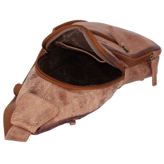 Greenland Nature Mascu & Line Leren Schoudertas 39 cm Greenland Nature Mascu & Line Leren Schoudertas 39 cm