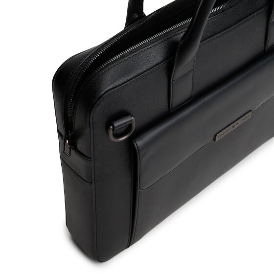 Tommy Hilfiger TH Business Leather Laptoptas Leer 39.5 cm