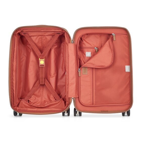 Delsey Paris Chatelet Air 2.0 4-wiel cabinewagen 55 cm met uitbreidingsplooi
