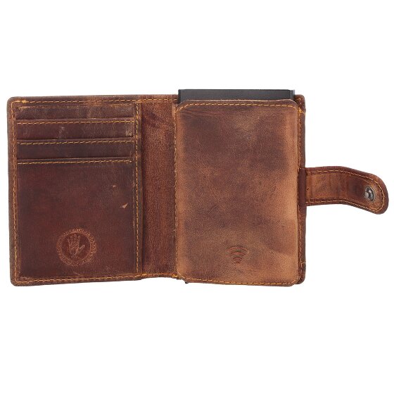 Greenburry Vintage Originele Portemonnee RFID Leer 8 cm