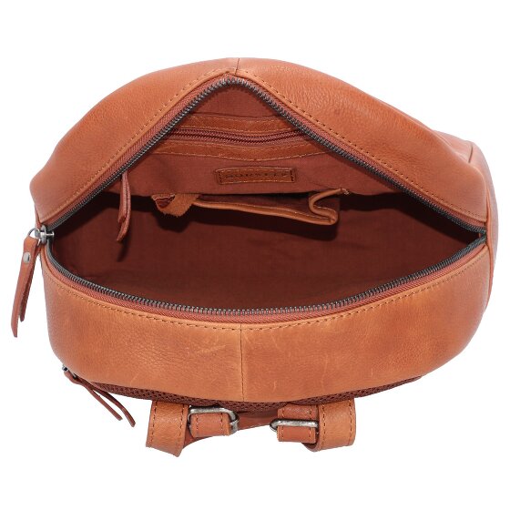 Burkely Antique Avery Dagrugzak Leer 30 cm Laptop compartiment