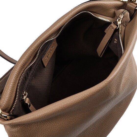 abro Ebony Schoudertas Leder 30 cm