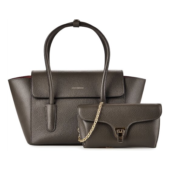 Coccinelle Double Beat Schoudertas Leder 31 cm