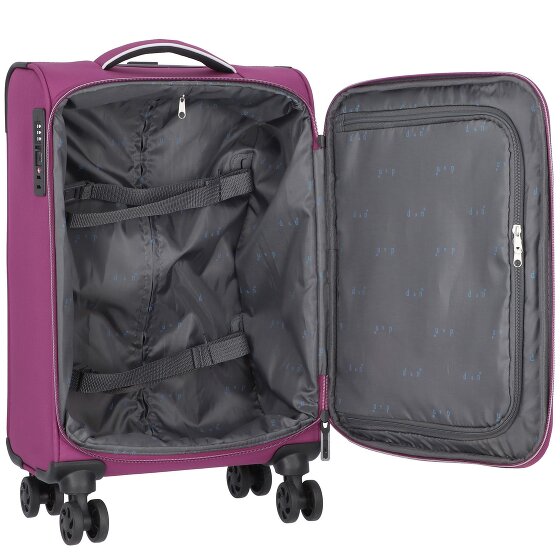 d&n Travel Line 9204 4 wielen Cabinewagen 55 cm
