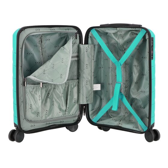 d&n Travel Line 4100 4 wielen Cabinewagen S 54 cm