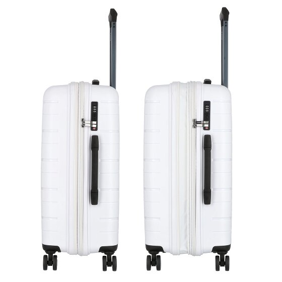 Polestream Strz by Asteroid 4 wielen Trolley M 64 cm met uitbreidingsplooi