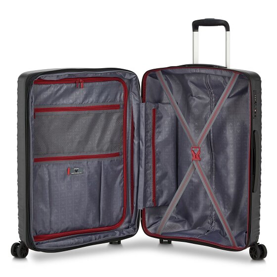Roncato Wave 4 wielen Trolley 65 cm met uitbreidingsplooi