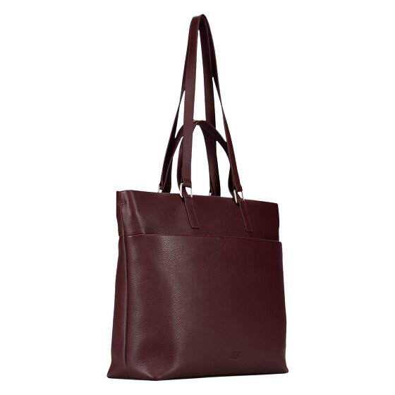 Jost Lysa Business Shopper van leer, 36 cm, laptopvak