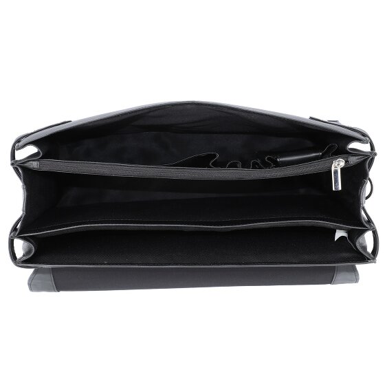 Alassio Monza aktetas leer 38 cm laptopvak