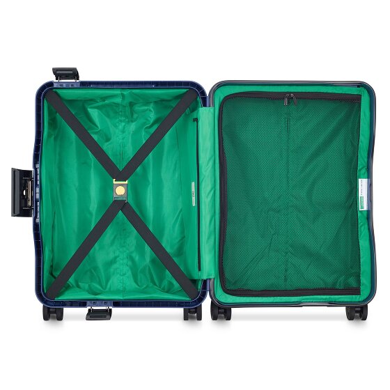 Delsey Paris x United Colors of Benetton Color Block Hardside 4-wiel cabine trolley 55 cm