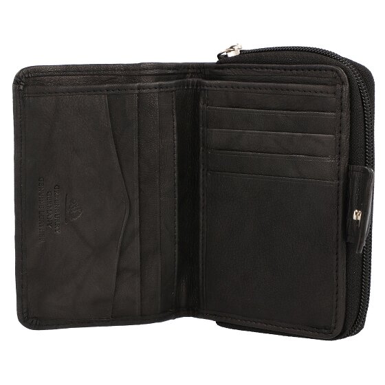 Greenburry Basic Portemonnee RFID Leer 9 cm