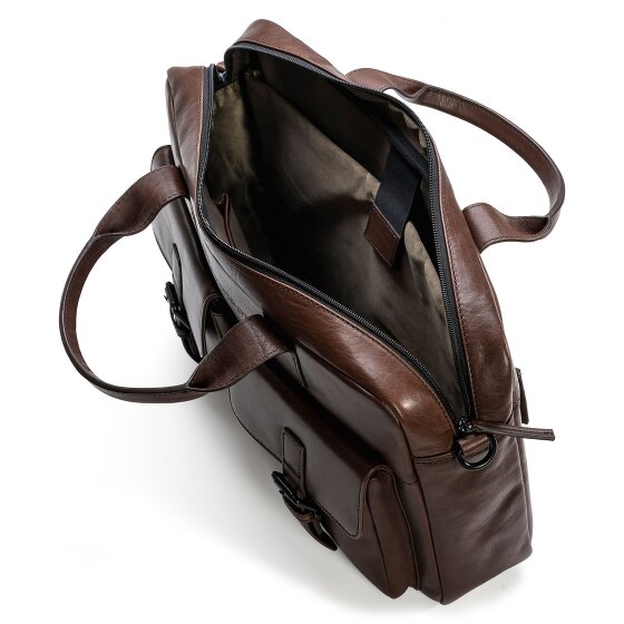 Farmhood Memphis Koffer Leer 39 cm Laptop compartiment