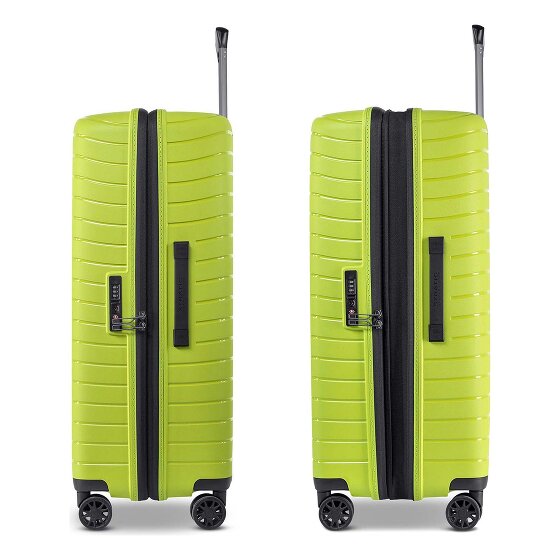 Stratic Novium 4 wielen Trolley L 77 cm met uitbreidingsplooi