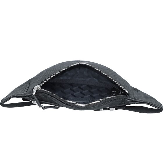 Lacoste Chantaco heuptasje leer 26 cm