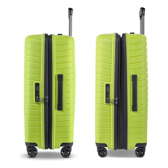 Stratic Novium 4 wielen Trolley M 65 cm met uitbreidingsplooi