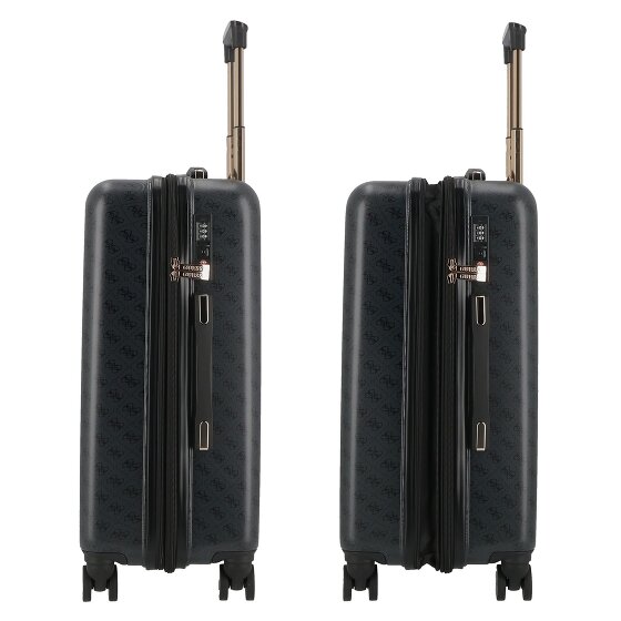 Guess Jesco 4 wielen Trolley 64 cm met uitbreidingsplooi