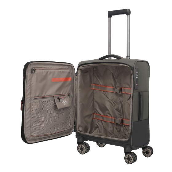 Travelite Crosslite 4 wielen Cabinewagen S 55 cm