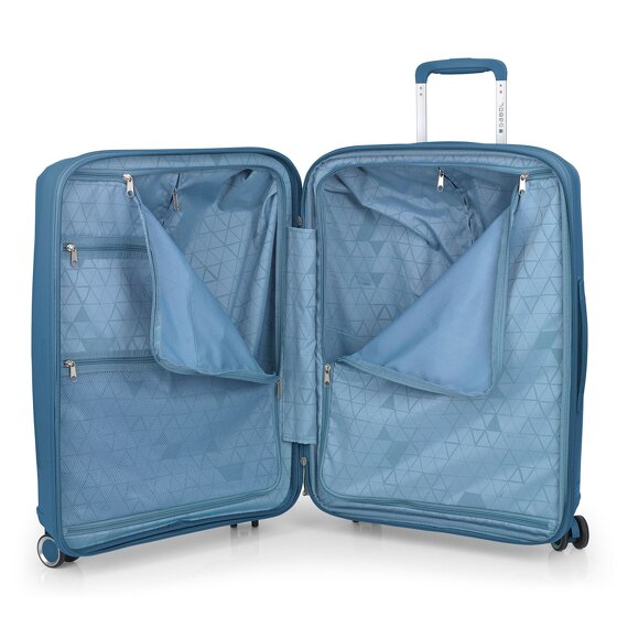 Gabol Queens 4 wielen Trolley M 64.5 cm met uitbreidingsplooi