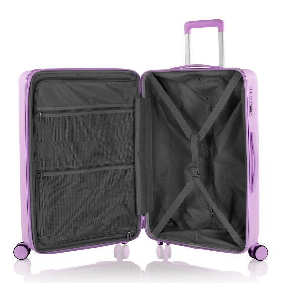 Heys Pastel 4 wielen Trolley M 66 cm met uitbreidingsplooi