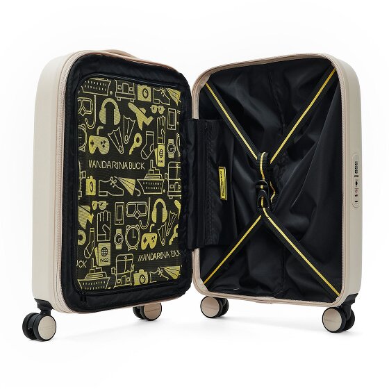 Mandarina Duck Logoduck + 4 wielen Cabinewagen S 55 cm