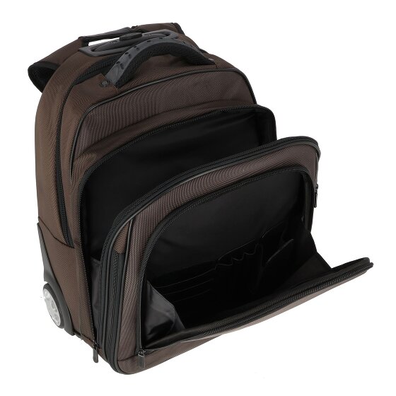 Dermata 2 wielen Rugzak trolley 47.5 cm Laptop compartiment