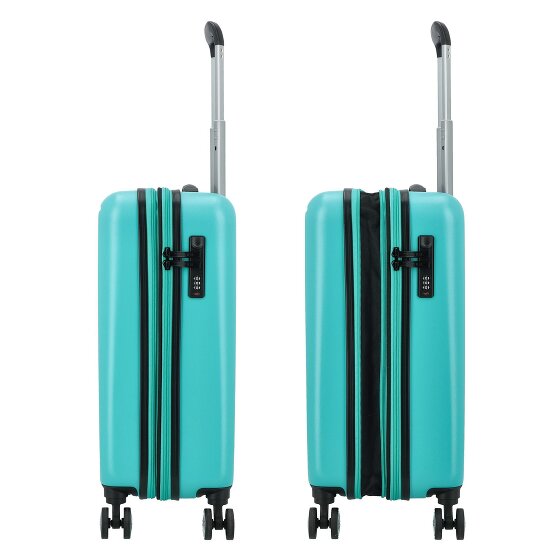 Gabol Future Plus 4 wielen Cabinewagen 55 cm met uitbreidingsplooi