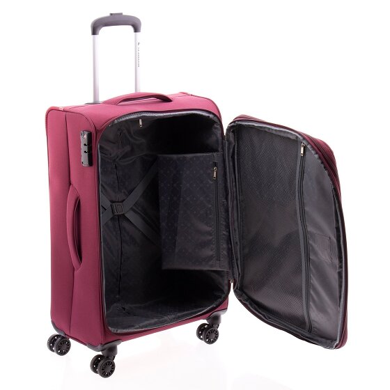 Gladiator 3700 4 wielen Trolley 66 cm met uitbreidingsplooi