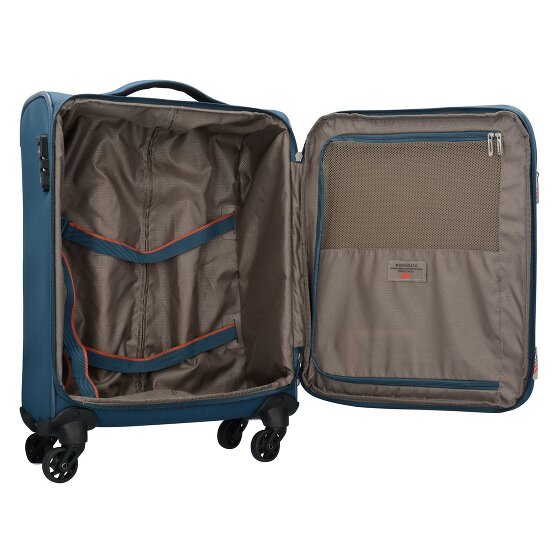 Roncato Speed 4 wielen Cabinewagen S 55 cm met uitbreidingsplooi