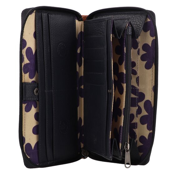 Greenburry Nappa Portemonnee RFID-bescherming Leer 19.5 cm